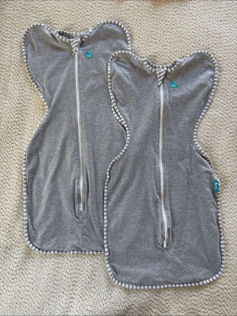 Love to Dream Swaddles x2 / Size Medium / 1.0 TOG